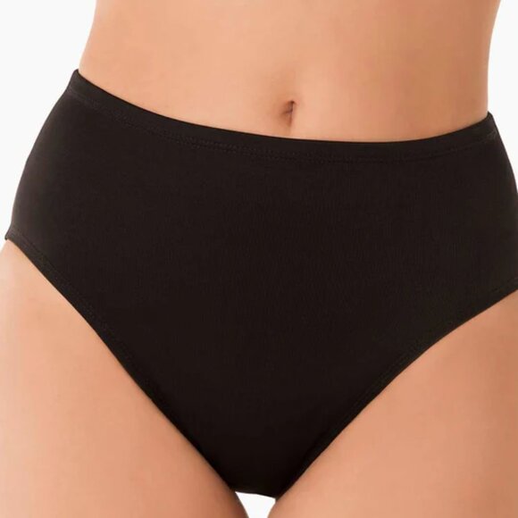 Miraclesuit Basic‎ Pant Swim Bottom Black Size 16 - Picture 1 of 5
